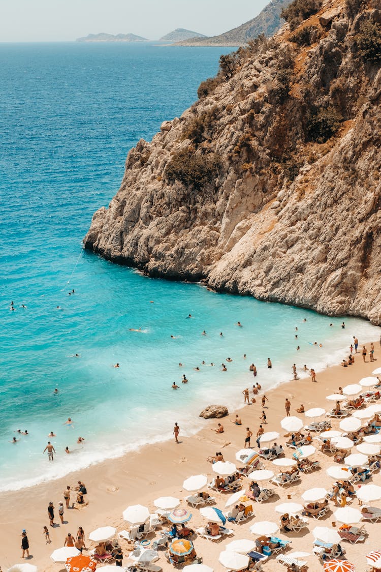 People On The Beach