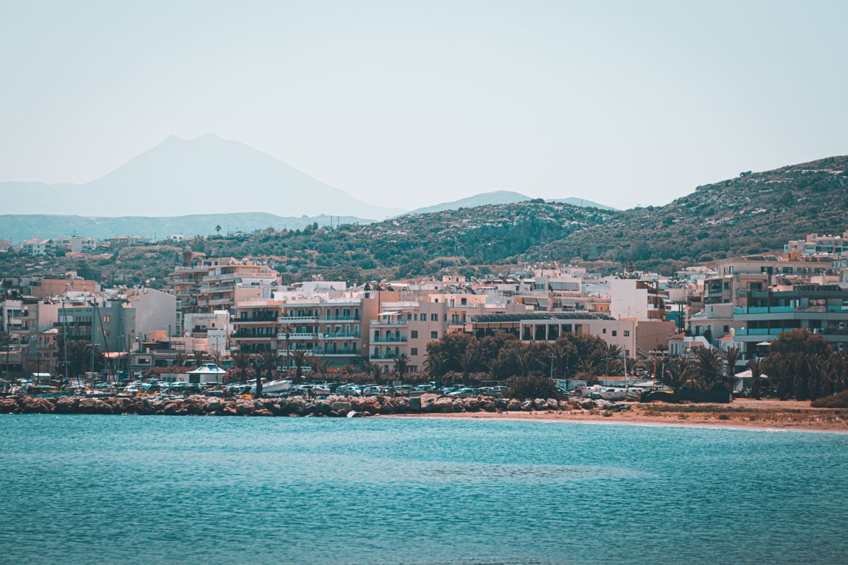 Rethymno kustlijn