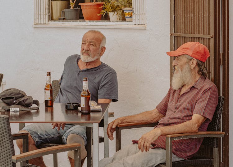 Men Drinking Beer