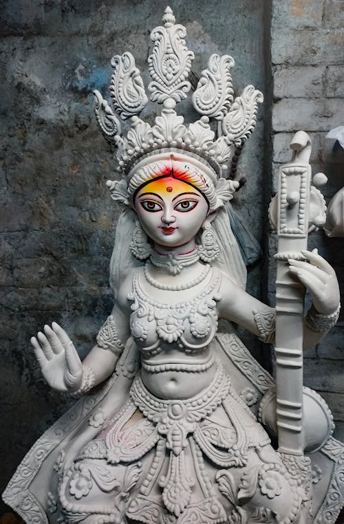 durga puja, 동상, 마아 사라 스와 티의 무료 스톡 사진