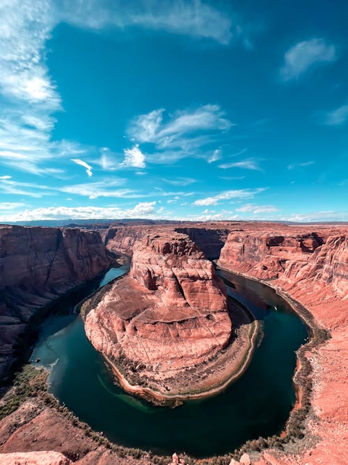 Fotobanka s bezplatnými fotkami na tému Arizona, Horseshoe Bend, malebný