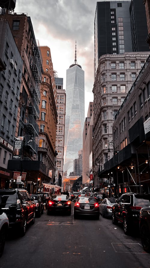世界貿易中心, 垂直拍摄, 城市 的 免费素材图片