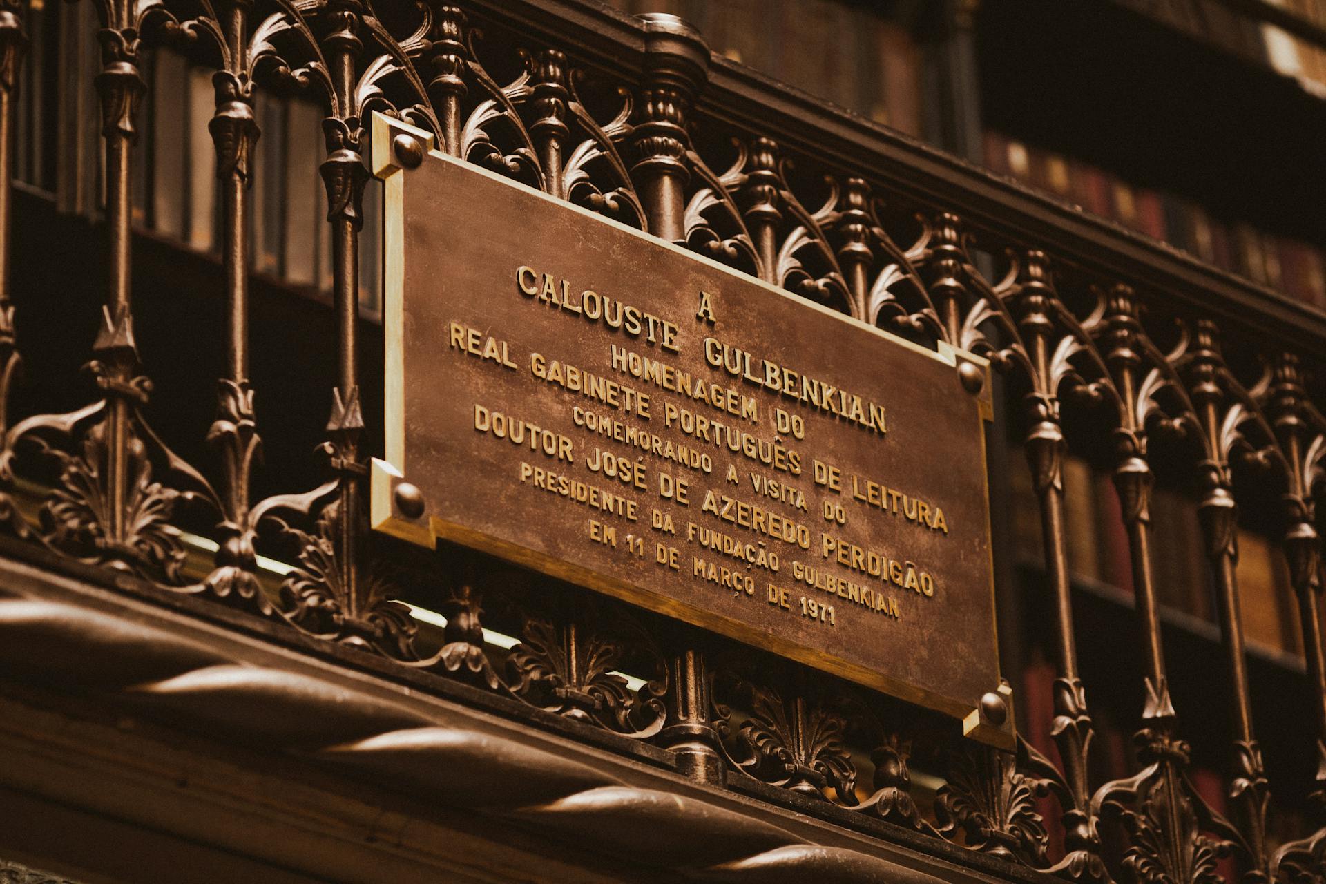 Close Up Shot of a Text Signage