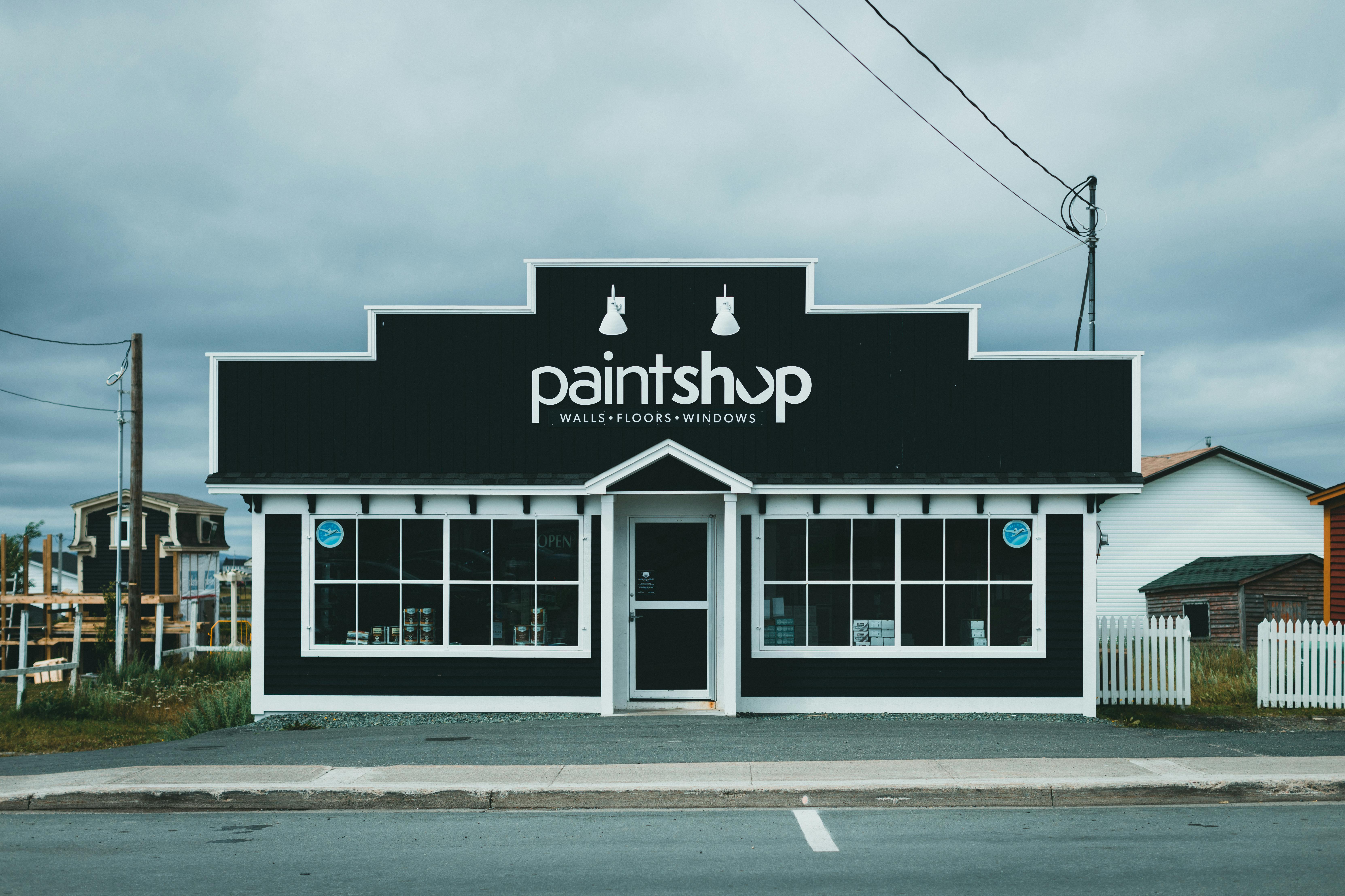 Frontage of a Hardware Store Building · Free Stock Photo