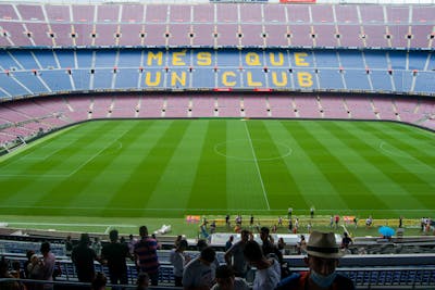 "Barca vs. Betis: Barcelona Seeks  Edge Amidst Betis' Dominance!"  ---   Explanation:  - Primary Entities:    - GPE: Barcelona (FC Barcelona), Betis (Real Betis)   - ORG: Bara News, Bara One, Al Jazeera Sports  - Keywords In