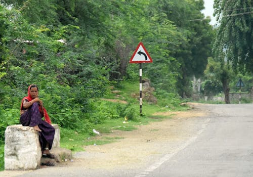Foto stok gratis istri, jalan india, jalan raya