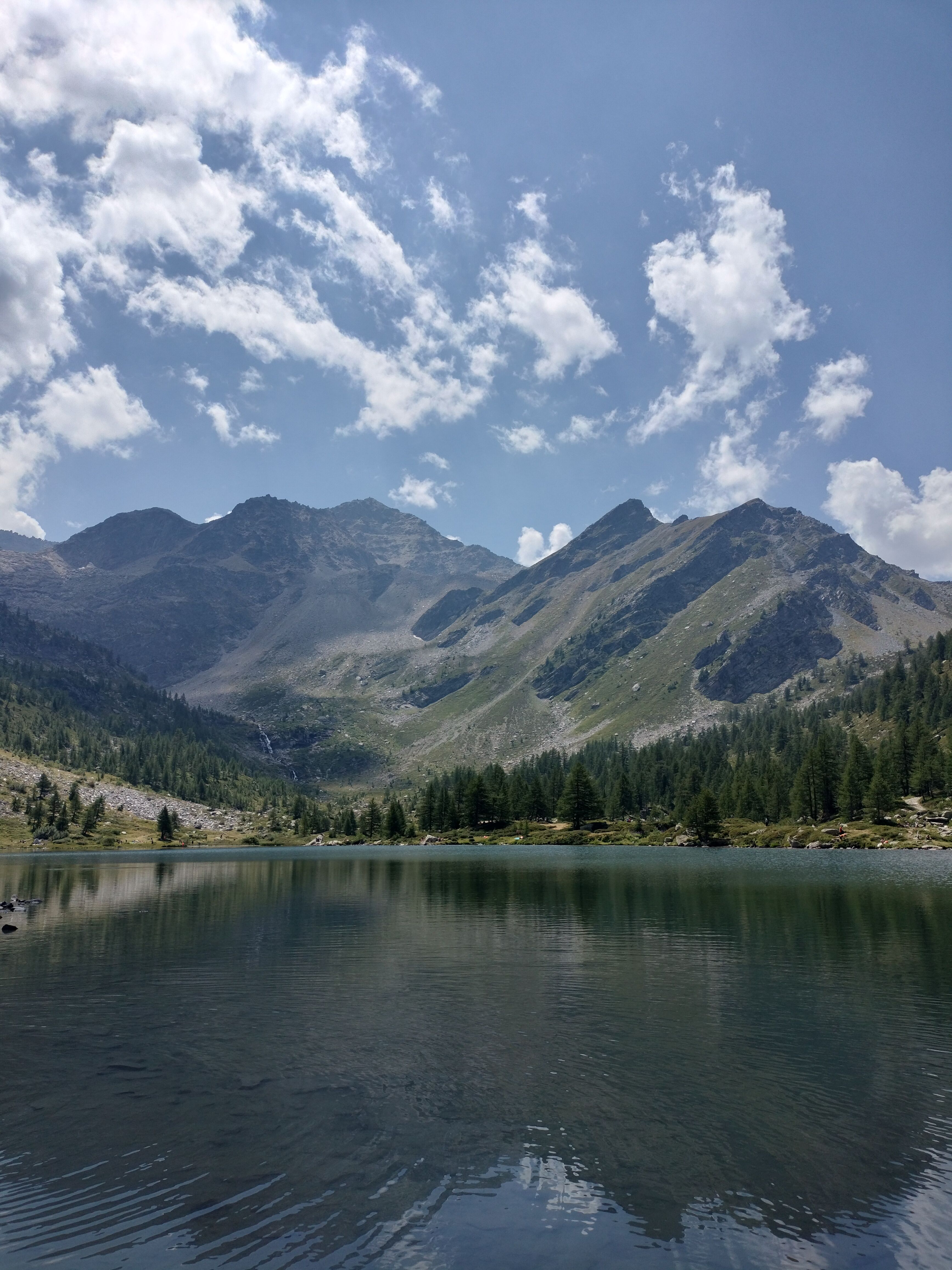 A View of a Lake from a Mountain · Free Stock Photo