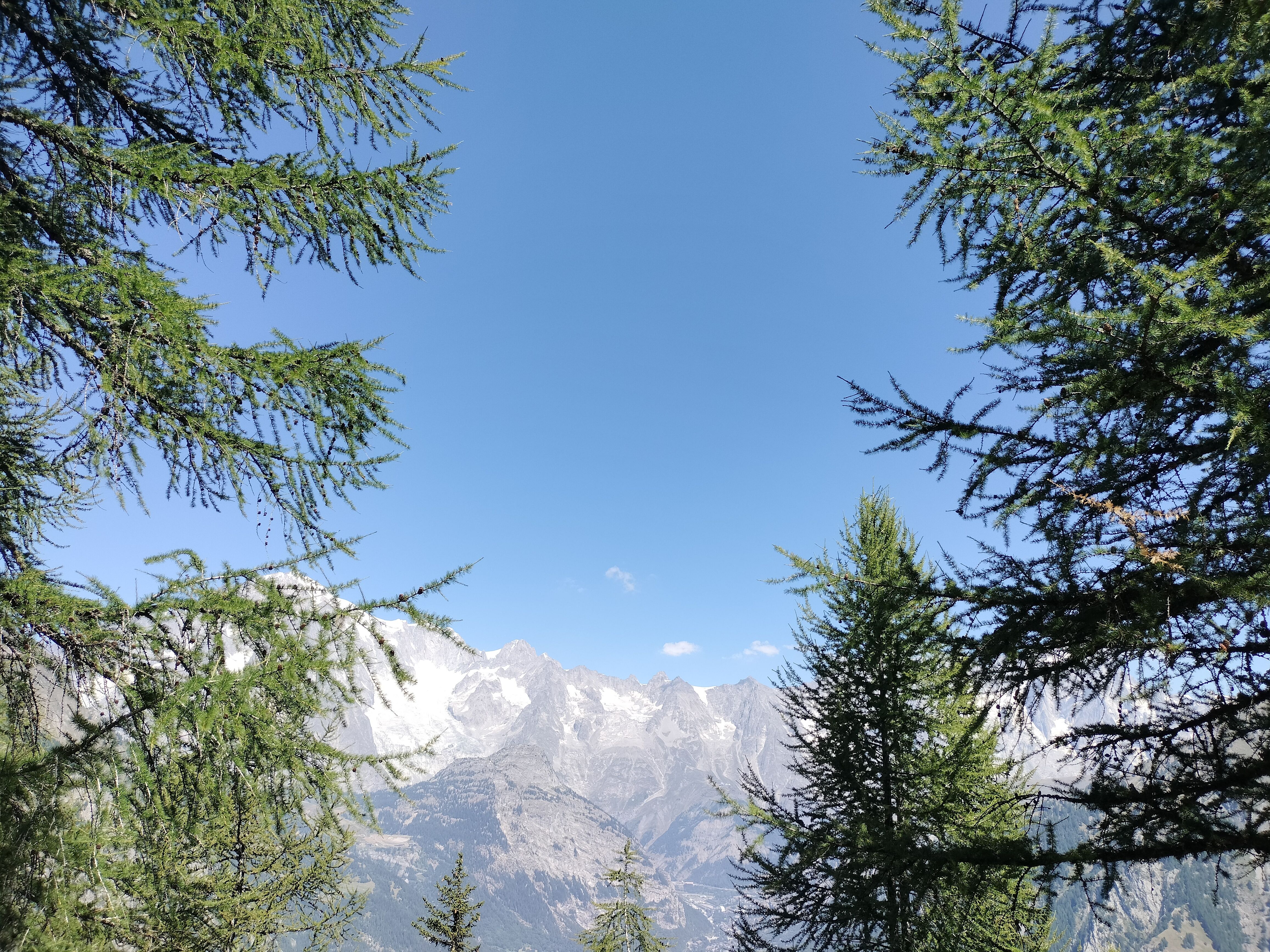 Gray Rocky Mountain Under the Blue Sky · Free Stock Photo
