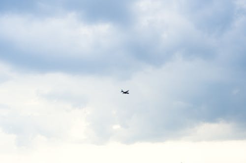 Foto d'estoc gratuïta de avió, blau de la companyia aèria, cel amb la companyia aèria blueo