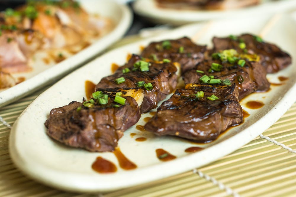 Teriyaki Skirt Steak Skewers Teriyaki Skirt Steak Skewers