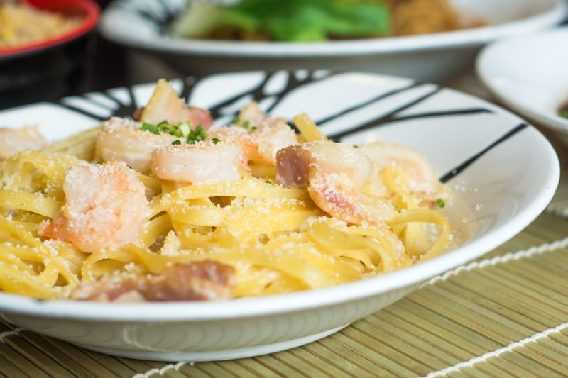 Shrimp Fettuccini Alfredo from BEST IN TOWN PIZZA in Philadelphia