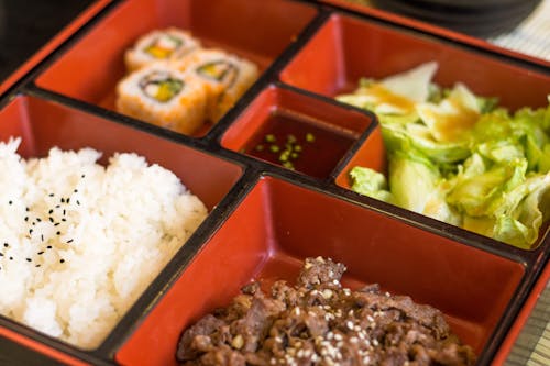 Japanese Food in a Bento