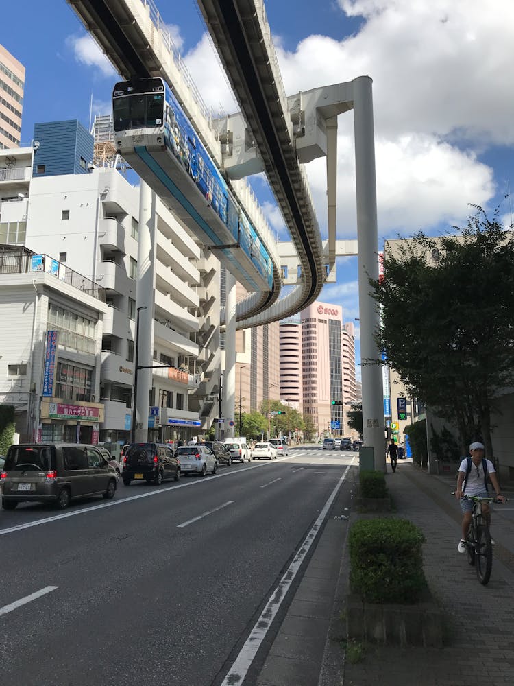 Inverted Rail Tracks I The City