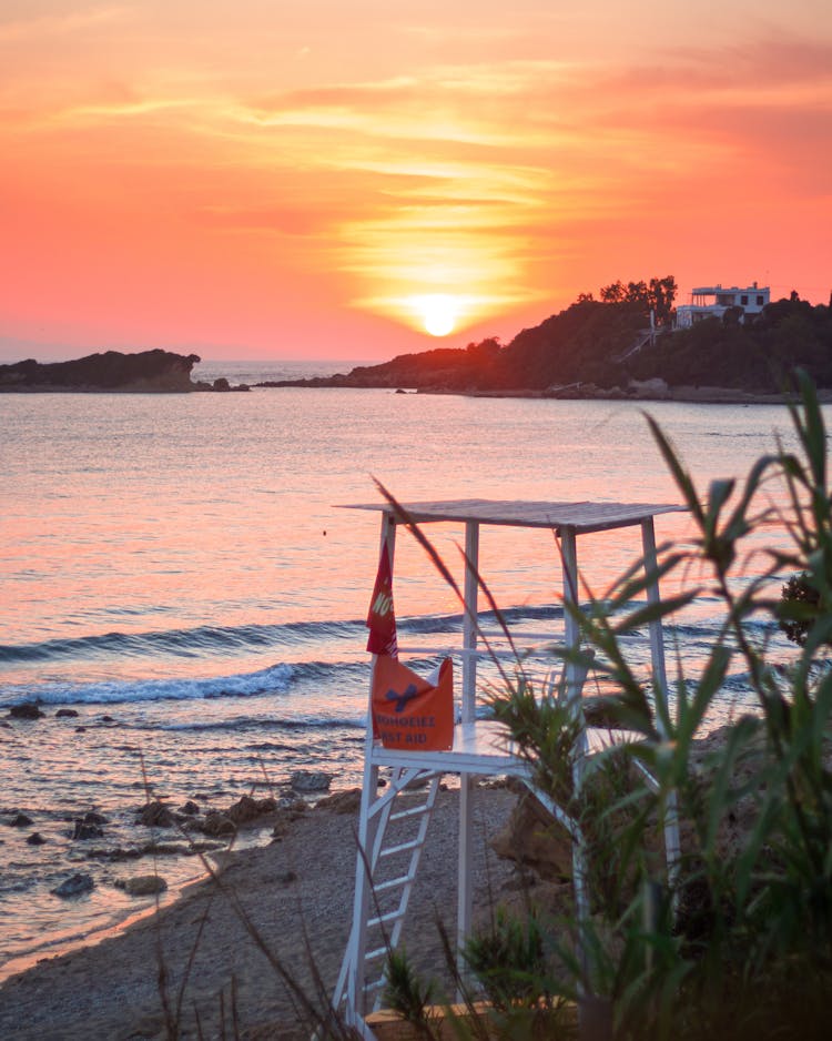 Sunset At The Beach 