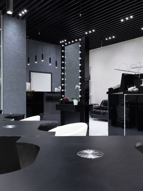 Precision haircut result at Salon NVUS Hair