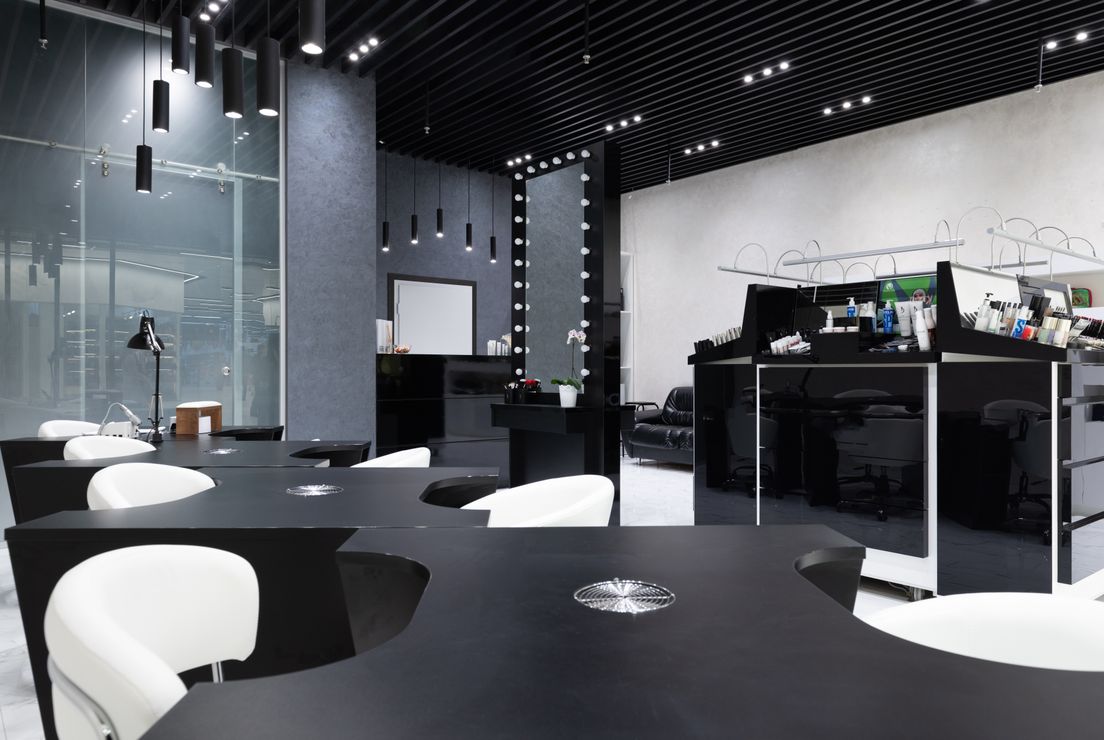 The studio floor at Quarterhoop Nail Bar. Photo by Max Vakhtbovych on Pexels