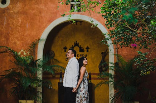 Foto profissional grátis de amor, árvores, casal