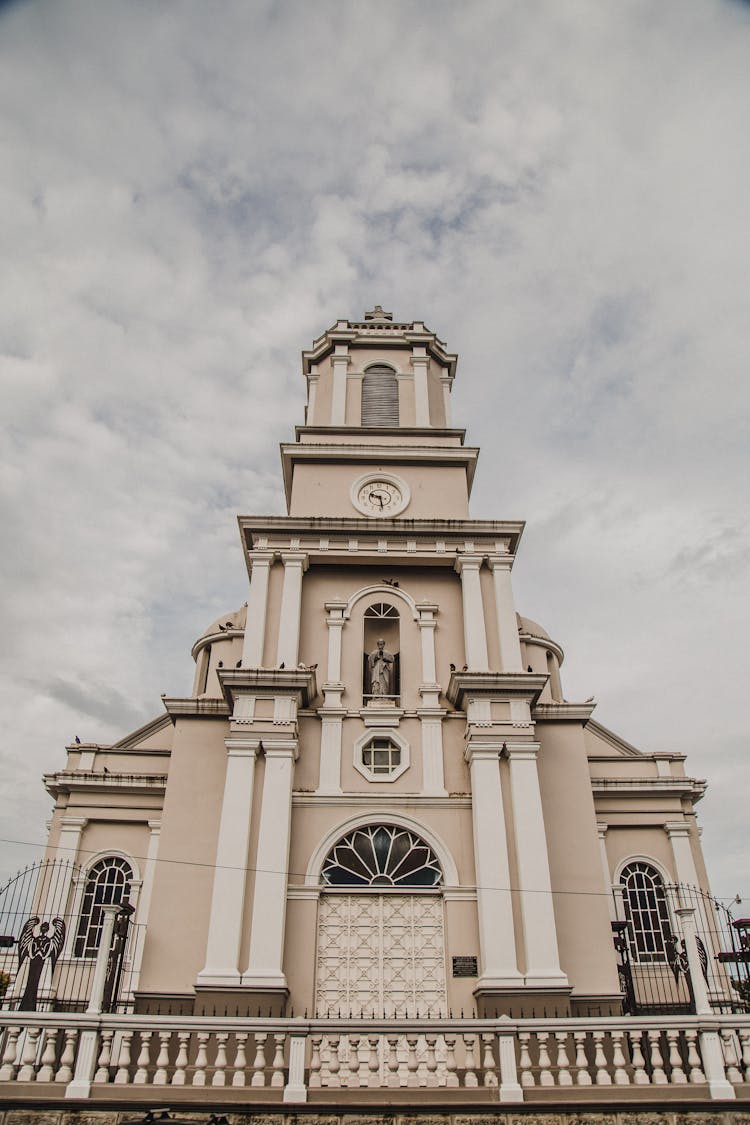 Church Under Cloudy Sky