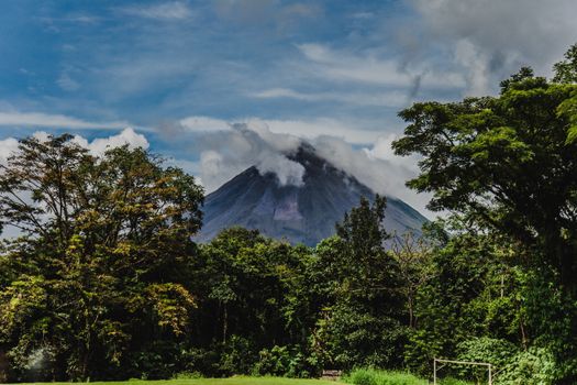 Arenal volcano and hot springs — Costa Rica