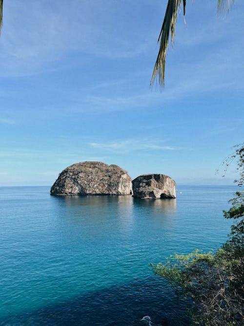 View of the Mismaloya Arches in Puerto Vallarta, Mexico