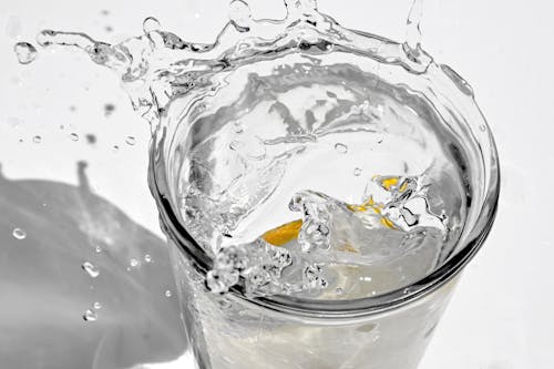 Free Close up of a Glass of Water  Stock Photo