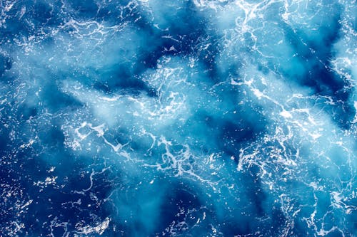 Δωρεάν στοκ φωτογραφιών με ocean wallpaper, αεροφωτογράφιση, αφρός της θάλασσας