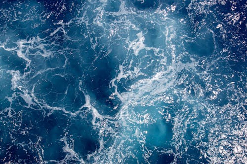 Δωρεάν στοκ φωτογραφιών με ocean wallpaper, αεροφωτογράφιση, αφρός της θάλασσας