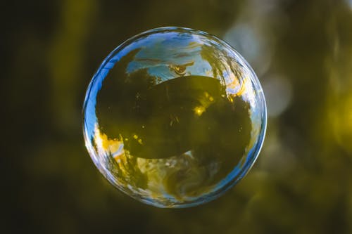 Close-Up Photo of a Bubble
