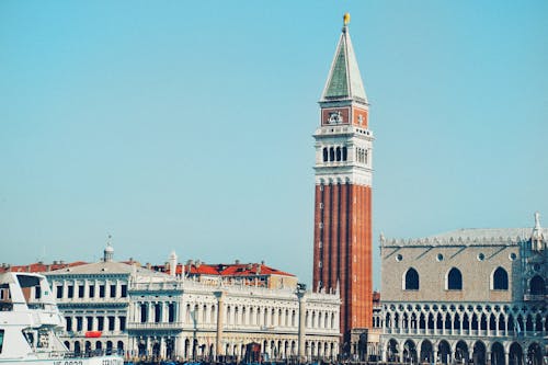 The St Mark's Campanile in Venice