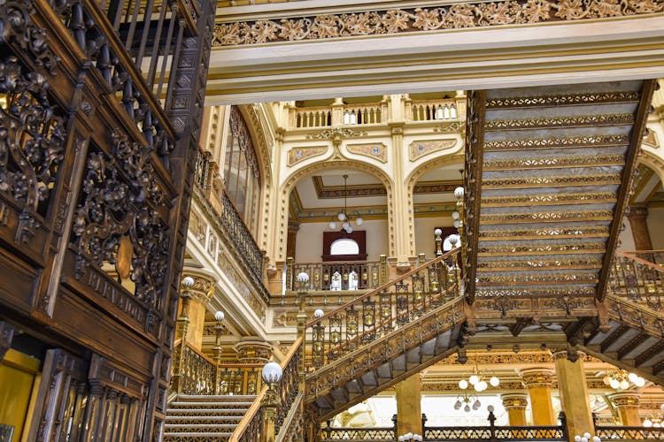 Interior Of Palacio De Bellas Artes 