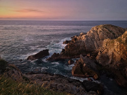 Rocks on Sea Shore