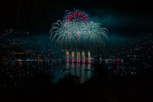 Fireworks on Dark Sky