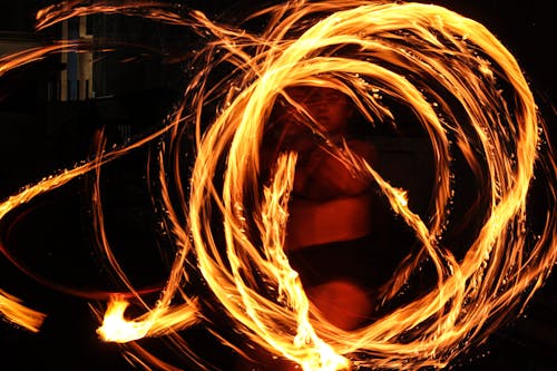 Безкоштовне стокове фото на тему «вогняні танці, вогонь, вогонь танцюрист»