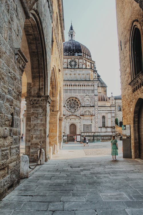 bergamo, bina, cappella colleoni içeren Ücretsiz stok fotoğraf