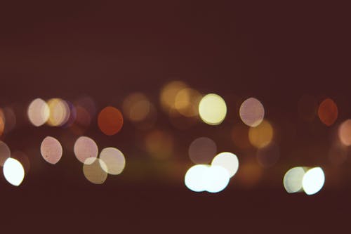 Multicolored Bokeh Lights Wallpaper