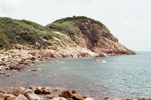 Rocks and Cliffs on Shore