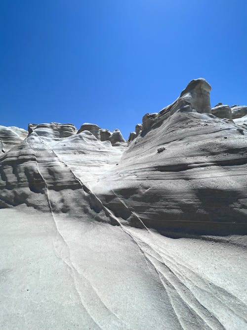 Бесплатное стоковое фото с геологические формации, голубое небо, ледник