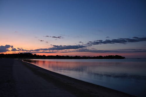 Kostenloses Stock Foto zu abend, draußen, küste