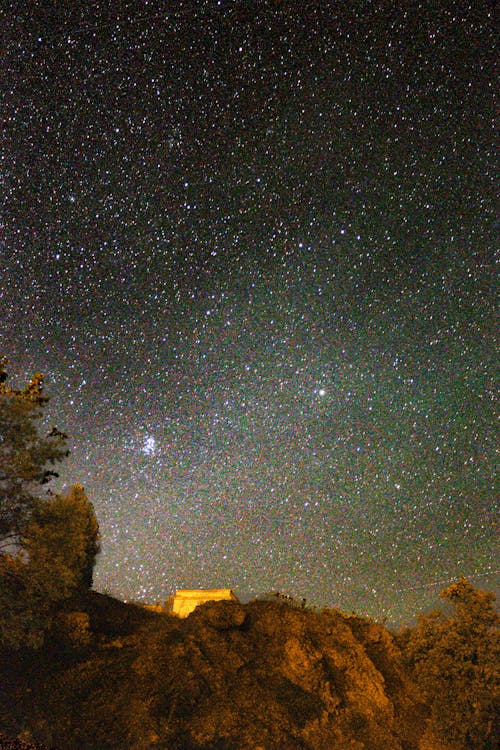 Fotobanka s bezplatnými fotkami na tému astronómia, Mliečna cesta