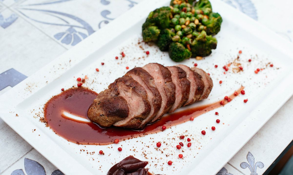 Plato fino de autor