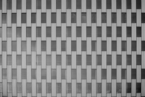 Close-up of a Modern Building Facade