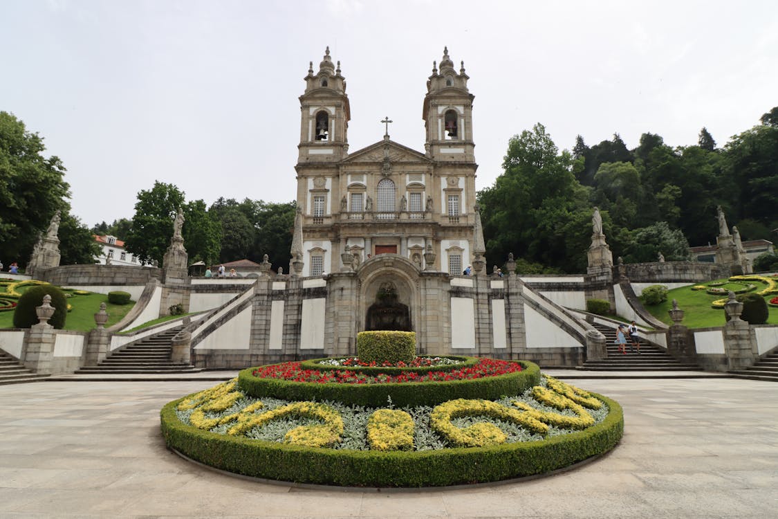 Free Sanctuary of Bom Jesus do Monto in Braga, Portugal Stock Photo
