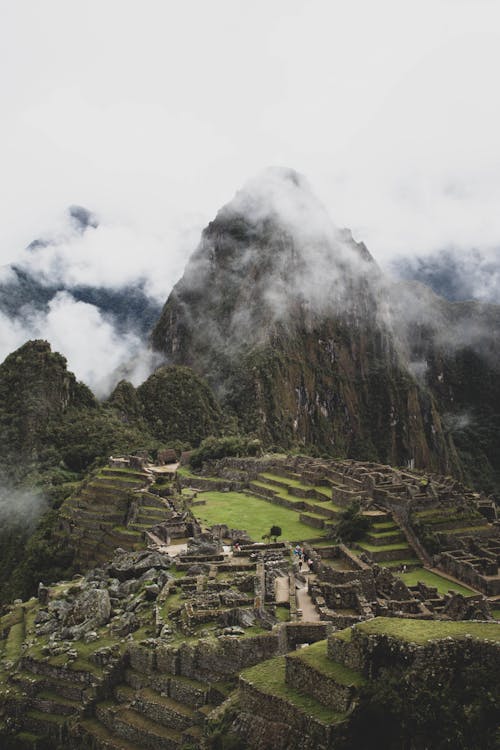 Clouds and Machu Picchu