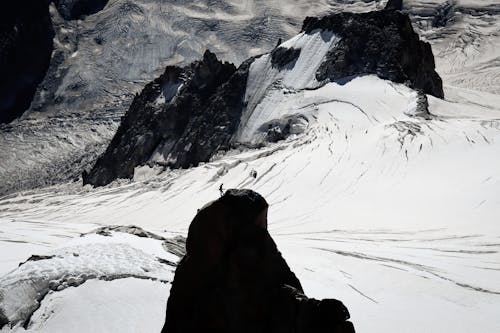 Drone Photography of Mountain Summit 