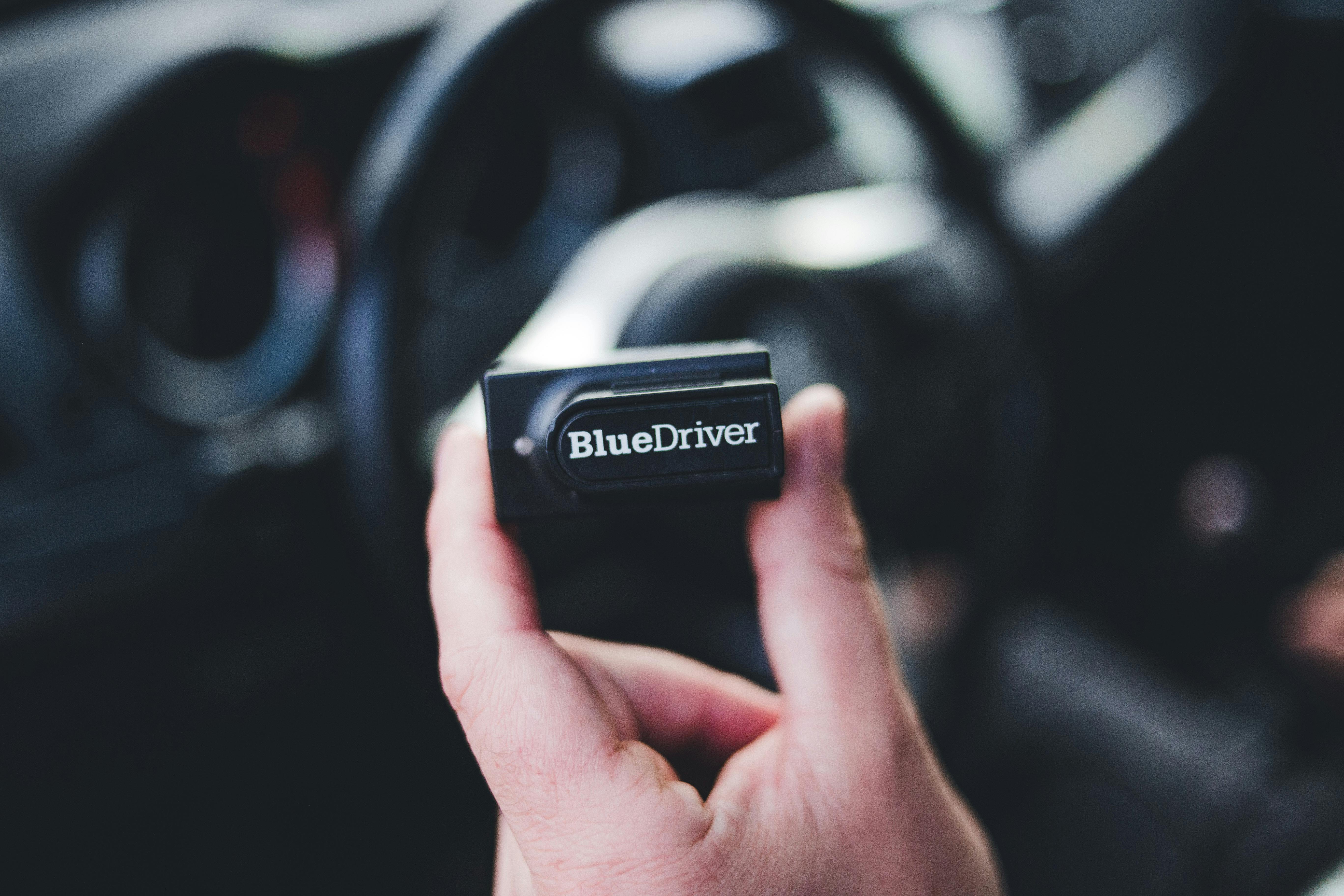 Close-up of a Car Scanner