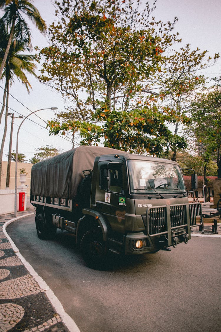 A Truck On The Road