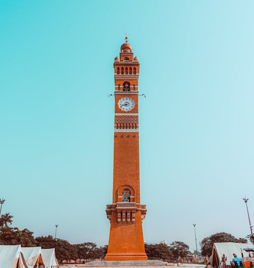 Husainabad Clock Tower in Lucknow, India