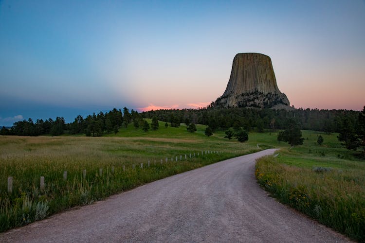 Devils Tower National Monument In Crook County, Wyoming, USA