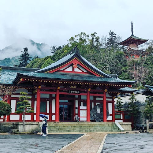 Facade of Shinto Shrine 