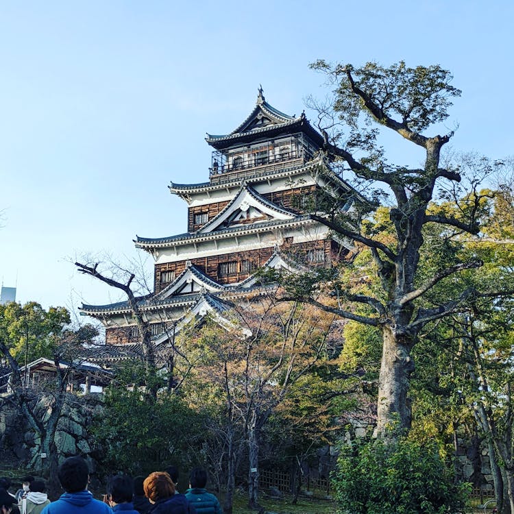 Scenic View Of The Hiroshima Castle